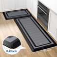 thumbnail image 2 of Juego de 2 tapetes acolchados impermeables para cocina KitchenClouds, 2 of 7