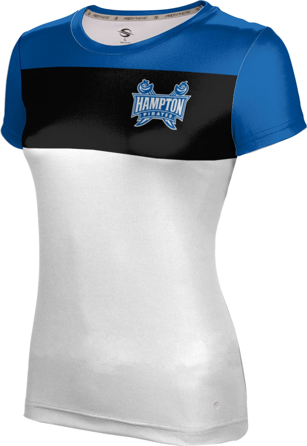 Tie Dye ProSphere Hampton University Mens Performance T-Shirt