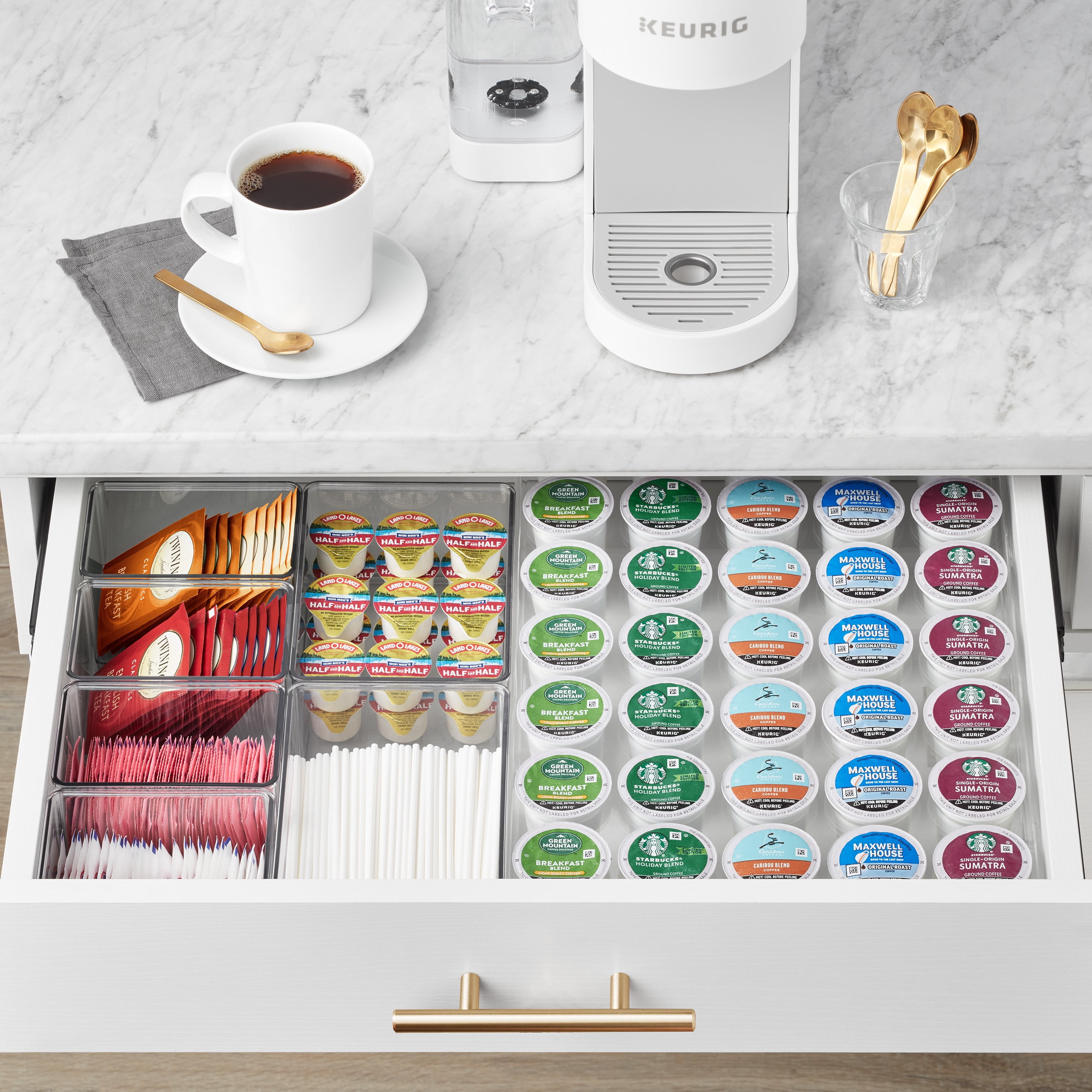 K-CUP COFFEE POD Organizer Drawer Insert Custom Made to Fit Your Drawer  Keurig K Cup Pod Holder Storage 