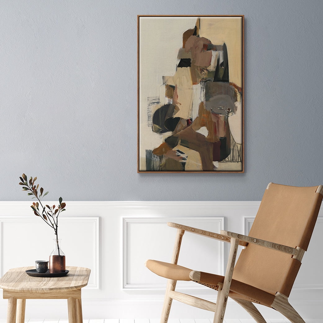 Mesa Grande Framed Premium Gallery Wrapped Canvas - Ready to Hang - 17 x 25 - Walnut Floating Frame