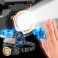 thumbnail image 1 of COB, luz de trabajo recgable, fo impermeable, linterna pa cabeza, linterna pa senderismo, exteriores, camping, , ciclismo - Inductivo Baoblaze COB faro, 1 of 7