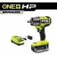 thumbnail image 3 of Llave de impacto RYOBI ONE+ HP 18V sin escobillas, 4 modos, 4 Ah, 3 of 8