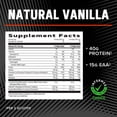 thumbnail image 6 of GNC AMP Wheybolic Clinically Proven Protein Powder, Increases Muscle Strength & Muscle Building, 40g Whey Protein, BCAA, Leucine, 3rd Party Tested, Natural Vanilla, 25 Servings, 6 of 8