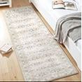 thumbnail image 6 of SAND KEEPER 2x5 Washable Hallway Runner Rug, Non Slip Low Pile Soft Carpet, Distressed Neutral Beige Vintage Runner Rugs for Kitchen Bedroom Entryway, 6 of 14