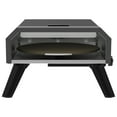 thumbnail image 3 of Royal Gourmet GP1301 Portable Gas Pizza Oven with 13-inch Pizza Stone,with Collapsible Legs for Backyard, Outdoor, Handmade Pizza, Black, 3 of 12