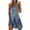 #2-Dark Blue, variant on Patlollav Womens Dresses Ladies Sexy Print Summer Sleeveless Dress