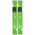 thumbnail image 1 of LawnRAZOR Notched Medium Lift Mower Blade for Exmark Lazer Z 103-6584 2 Pack 810-CBL2245D, 1 of 7
