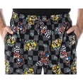 thumbnail image 3 of Nintendo Men's Mario Kart Checkered Flag Race Soft Touch Cotton Pajama Pants, 3 of 6
