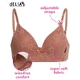 thumbnail image 2 of dELiA*s Girls Training Bra Soft Molded Microfiber Bralette Wire-Free Girls a-Cup Bras 4 Pack, 2 of 7
