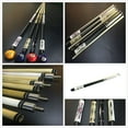 thumbnail image 2 of OULII billiards pool cues Pool Cue Wood Random Color for Practice Billiard Accessory 1Pack, 2 of 8