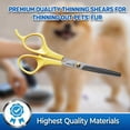 thumbnail image 4 of Pet Magasin Pet Thinning Shears - Professional Thinning Scissors with Toothed Blade, 4 of 7