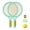 C, variant on A Kids Badminton Tennis Racket Set Indoor Outdoor Sports Play Toy 2 Rackets 2 Balls