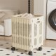 thumbnail image 1 of Large Capacity Movable Clothes Storage Basket With Wheels Folding Clothes Basket Multifunctional Clothes Storage Box For Bedroom And Bathroom, 1 of 5