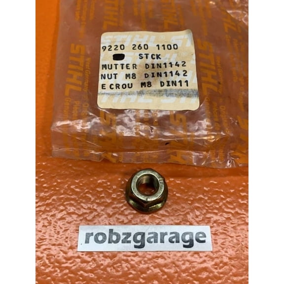 Stihl M8 Bar Nut / Flywheel Nut 010 015 L 020 028 028 031 032 041 045 056 Av B61