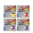 thumbnail image 1 of Ruifaya Juego de 5/10/50 tarjetas de bolsillo pequeñas personalizadas, postales de regalo, suministros para Navidad, Pascua, Acción de Gracias, fiesta, festival, 1 of 7
