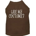 thumbnail image 5 of Halloween Pet Dog  Cat Shirt Screen Printed, "Like My Costume?", 5 of 11