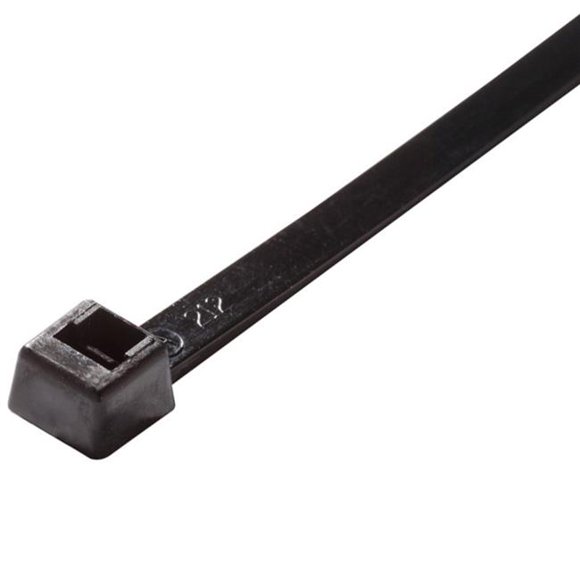 Act Fastening Solution ACAL-48-175-0-L 48 in. 175 lbs Cable Tie, UV Black - 50 per Bag