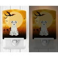 thumbnail image 2 of Caroline's Treasures BB4319CNL Halloween Miniature Schnauzer White Ceramic Night Light, 6x4x3", multicolor, 2 of 2