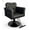 black, variant on Garderth Salon Chair For Hair Stylist,PU Leather Barber Chair,Hair Stylist Chair,Rolling Styling Chair With Height Adjustable Hydraulic Pump,360 Degrees Swivel With Lock,Max Load Weight 330 Lbs