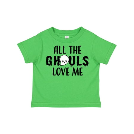 

Inktastic All the Ghouls Love Me with Ghost Gift Toddler Boy or Toddler Girl T-Shirt