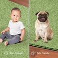 thumbnail image 6 of Furnish My Place Lime Green 3' x 20' Solid Color Rug Runner, Made In Usa, Living Room, Indoor, 6 of 12