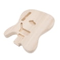 thumbnail image 1 of Poplar Guitar Body, Sturdy and Stable Versatile Creating Unfinished Guitar Body Accurate Design  for Creating Electric Guitars, 1 of 7