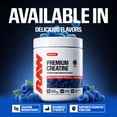 thumbnail image 5 of RAW Nutrition Essential Creatine Monohydrate Powder, 5g Per Serving, Blue Raspberry, 50 Servings, 5 of 8
