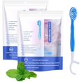 thumbnail image 1 of wonima02 5 in 1 Toothbrush and Floss, 2025 New 26PCS 5 in 1 Disposable Mini Toothbrush with Toothpaste, Portable Oral Care for Travel Work and Gatherings Daily Use (2), 1 of 1