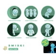 thumbnail image 3 of Figura Smiski Dreams Glow in the Dark Toilet Series, paquete de 1 unidad, 3 of 3