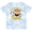 Tie Dye Blue, variant on Inktastic Little Monkey 3rd Birthday Boy Boys Toddler T-Shirt