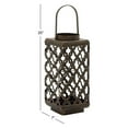 thumbnail image 3 of Benzara 58554 Innovatively Styled Metal Candle Lantern, 3 of 3