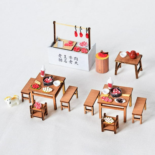 Miniature hot sale restaurant furniture