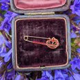 thumbnail image 5 of Elegant Crystal Brooch Pin For Blouse Scarf Shawl Fashion Jewelry Accessory For Women Gold Silver Rhinestone Decorative Clip, 5 of 5