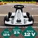 thumbnail image 3 of Go Kart Eléctrico Little monkey 12v F1 Niño Música Mp3 Usb Luz Blanco, 3 of 11