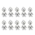 thumbnail image 2 of 10pcs Alloy Alien Design Pendants for DIY Jewelry Making Accessory Necklace Sweater Chain Antique, 2 of 3