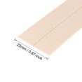 thumbnail image 3 of Cinta de sellado autoadhesiva flexible Uxcell para sellado de paredes, longitud de 10.5 pies, ancho de 22 mm, color beige, 2 piezas, 3 of 4