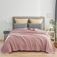 thumbnail image 2 of JML Soft Fleece Bed Blanket with Satin Trim, King 90"x108", Pink, 2 of 5