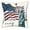 A, variant on Qocolhg Independence Day Pillow Covers 18x18 inch, Red White and Blue Star Stripes American Flag Throw Pillows Patriotic Decor Memorial Day Pillowcase Outdoor Decorations Linen Cushion Case for Home