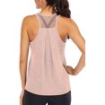 thumbnail image 1 of Hauts d'Entraînement pour Femmes Débardeurs Racerback en Forme en Vrac pour Femmes Débardeurs de Course de Réservoir Musculaire Sans Dos en Maille, 1 of 2
