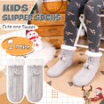 thumbnail image 4 of Minzimin Kids Boys Girls Fuzzy Slipper Socks Soft Warm Thick Fleece lined Christmas Stockings For Child Toddler Winter Home Socks, 4 of 6