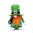 thumbnail image 4 of 2Pcs St Patricks Day Decorations Gnome Plush, Green Dwarf St Patricks Day Elf St. Patricks Day Decor Gift Green (St.Patrick's Day), 4 of 9