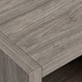 thumbnail image 4 of Mesa Lateral Minimalista Gris Cenizo con Recubrimiento Tacto Madera - LEMICH, 4 of 6