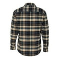 thumbnail image 2 of Burnside B8210 Men's Plaid Flannel Shirt, 2 of 4