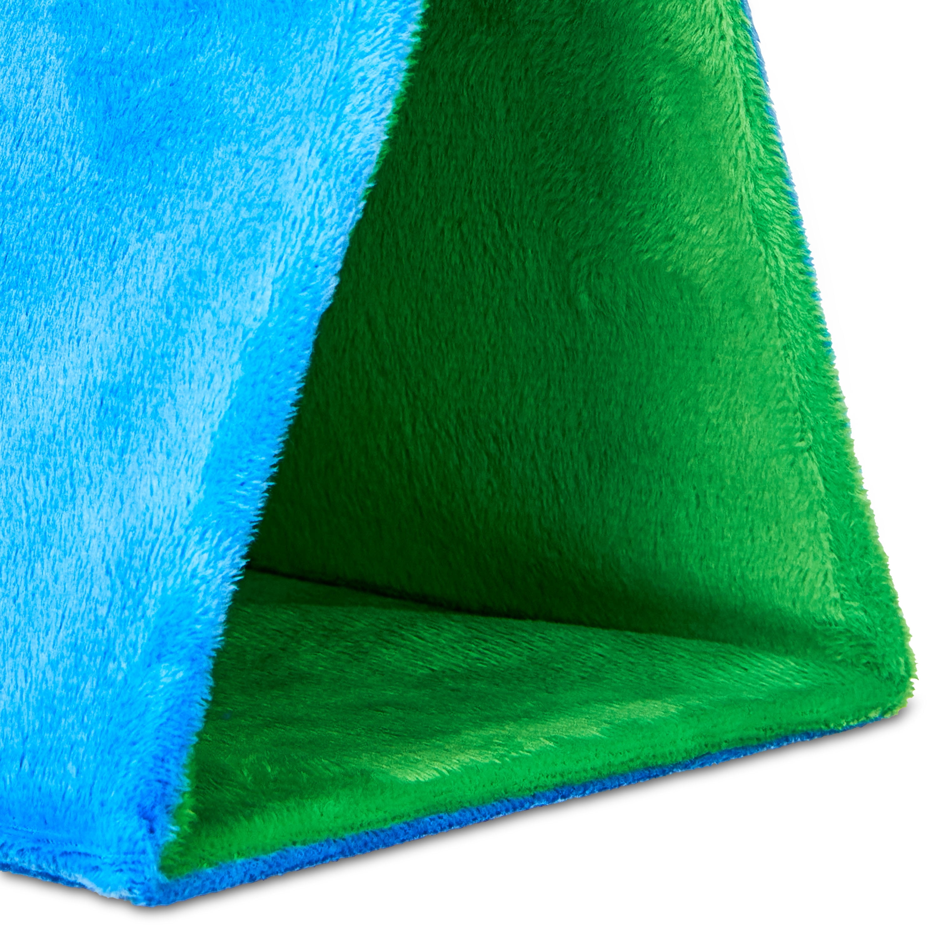Vibrant Life Cozy Bungalow, Blue/Green, 7.2 in x 7.1 in x 5.3 in