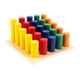 thumbnail image 4 of Bloques de madera Colores de juguetes educativos de madera Interactiva Fine Motor Habilidades Aprendizaje preescolar para niños 2 de 3 años, 4 of 9