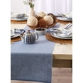 thumbnail image 5 of DII 2-Tone Ribbed Table Runner 13x72", 5 of 5