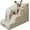 Beige, variant on Made4Pets Dog Stairs Ramp for Bed, 4-Step Dog Steps for High Bed Couch Sofa Climbing, Gray
