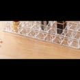thumbnail image 5 of Paquete de 2 soportes para pintalabios, organizador de maquillaje y lápiz labial acrílico, vitrina de cosméticos transparente para pintalabios, brochas y botellas, 5 of 5