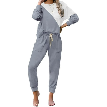 

Vetinee Women s Tie Dye Loungewear Pajama Sets Pullover Tops Sweatsuits Tracksuit Size S-2XL