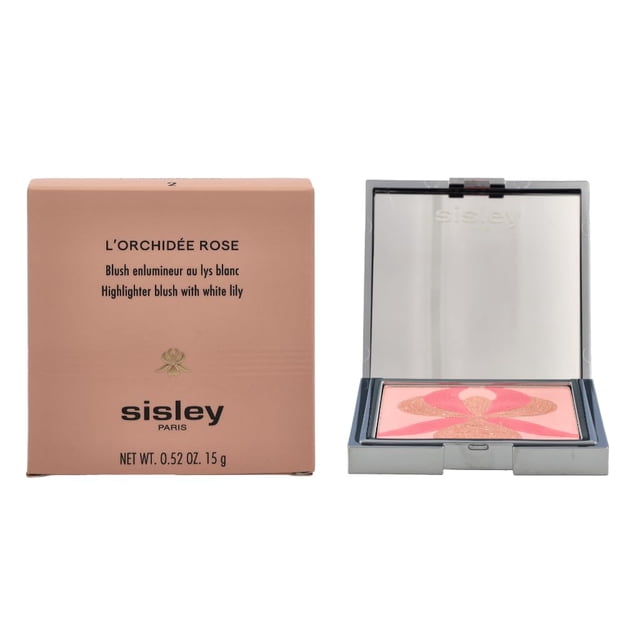 Rubor iluminador Sisley L'Orchidee con lirio blanco, rosa, 15 ml